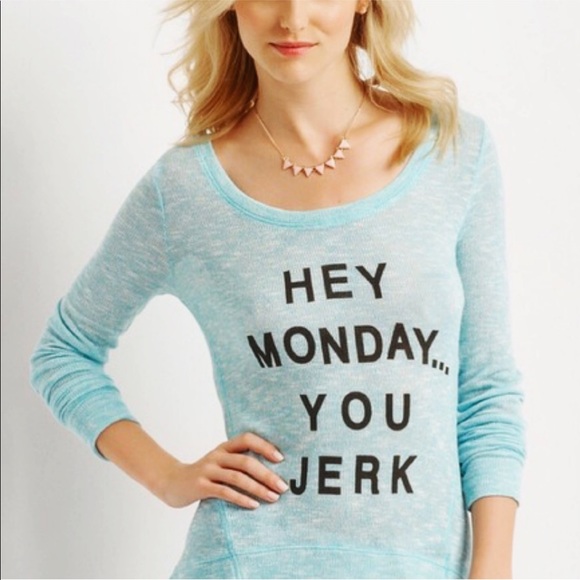 ✨HP✨Aeropostale Hey Monday Sweater - Picture 6 of 7